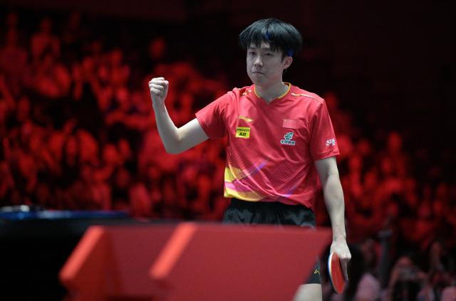 新加坡大满贯王楚钦成功“复仇” 蒯曼挑落卫冕冠军